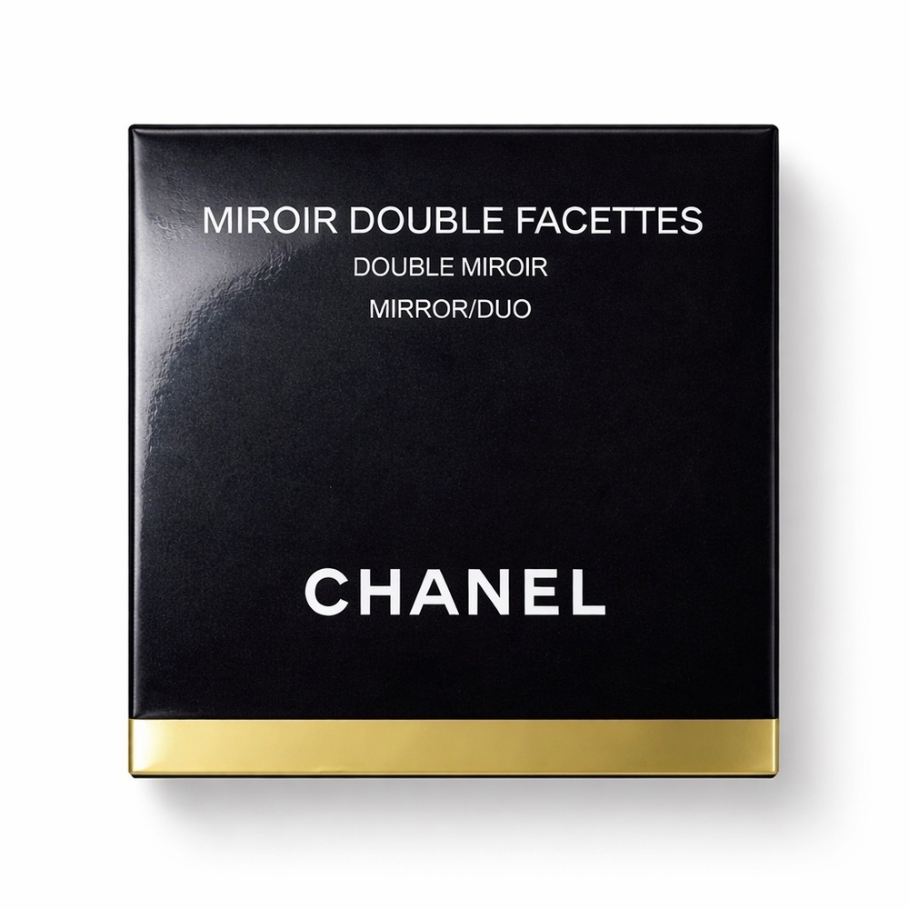 CHANEL Dual Mirror in Black and White